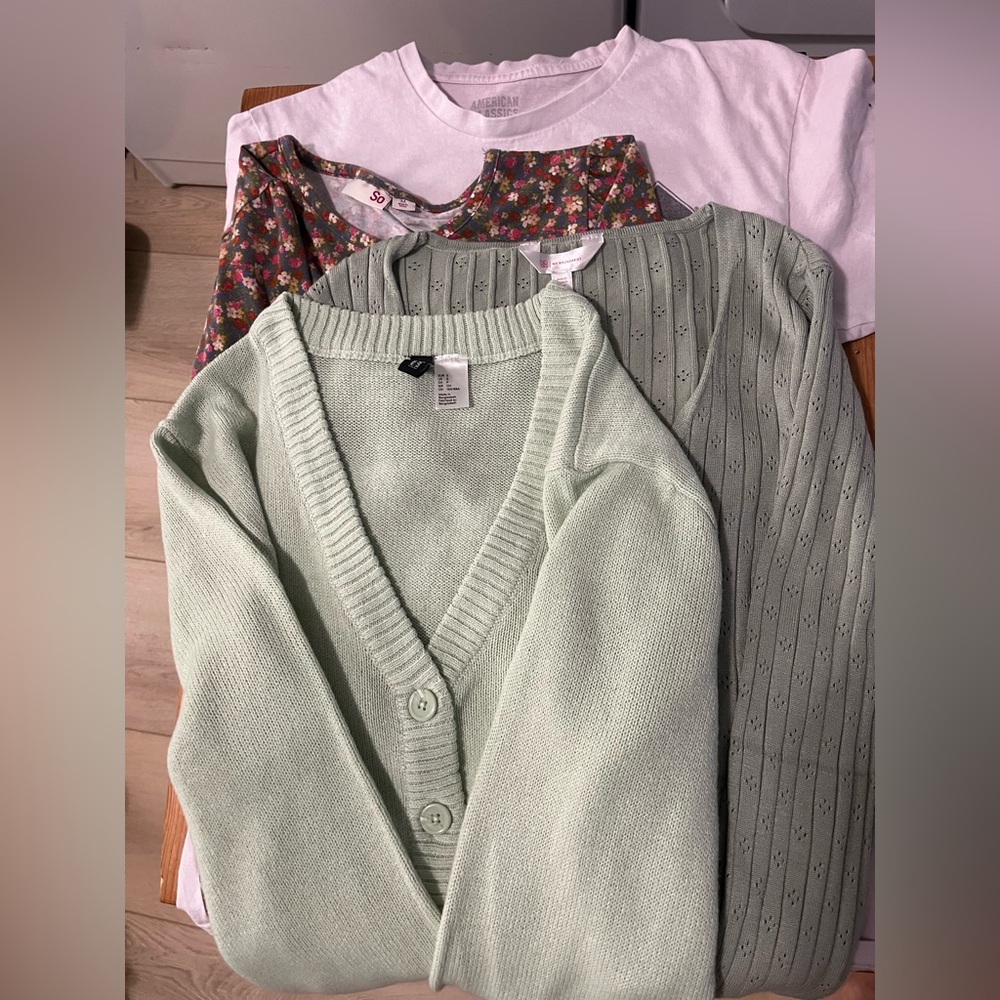 Sage colored sweet set